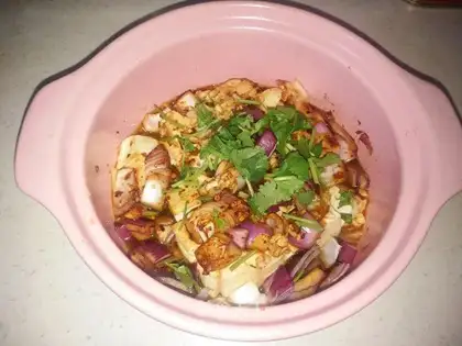 Spicy oven tofu