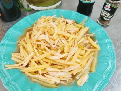 Puffed potatoes
