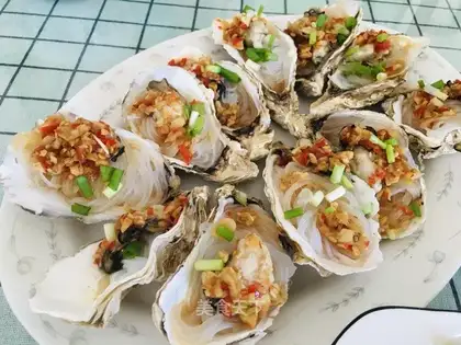 Garlic fan steams