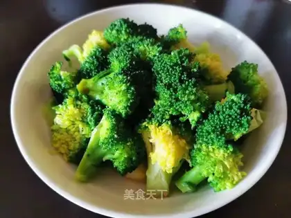 ♪ Burn the broccoli ♪