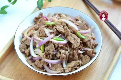 Onion beef