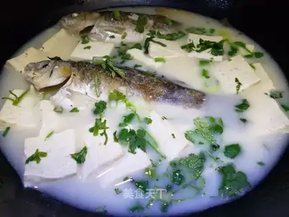 Tofu soup