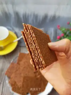 Sesame pancakes