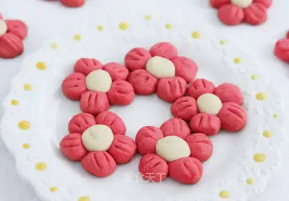 Flower cookies