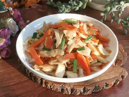 Winter carrots and beans