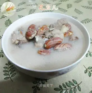 Pineapple ribbone soup