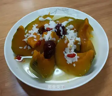 Pumpkin made of rice
