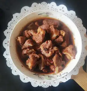 The soybean curry bone