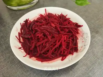 Clear the beet root