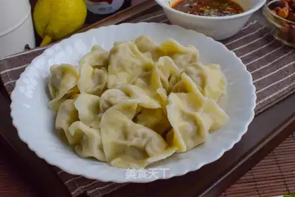 Lotus pork dumplings