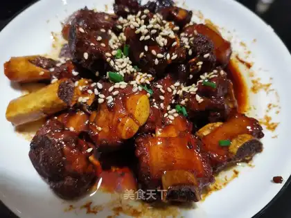 Sugar vinegar ribs
