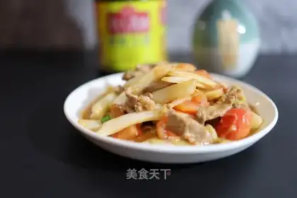 Beef with cabbage