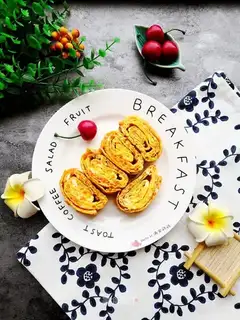 Carrot omelet