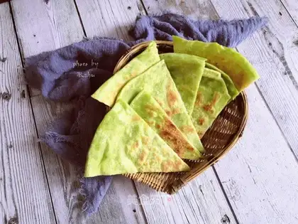 Spinach pancakes