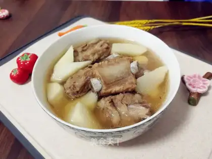 Pork stew ribs