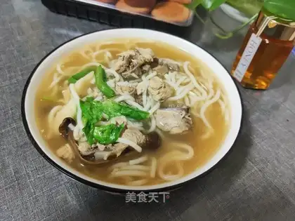 Chicken noodles