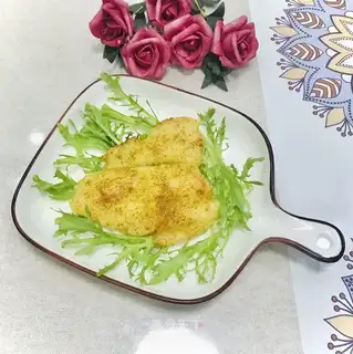 Fried saba