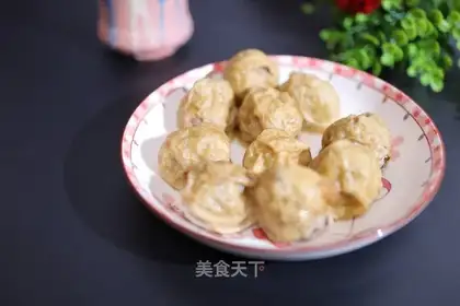 The mushroom meatballs