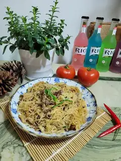 Fever rice powder for mushroom beef