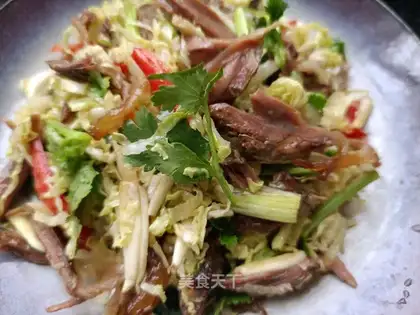 Cabbage with goose legs