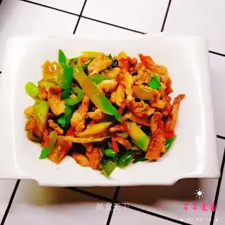 Fried meat