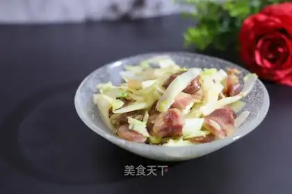 Sausage and cabbage