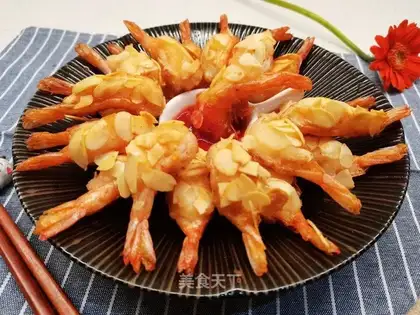Almond shrimp