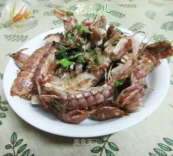 Pretzel shrimp