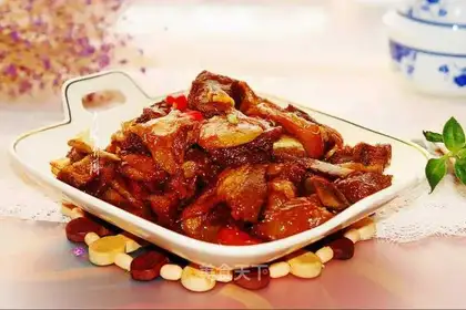 Red lamb chops