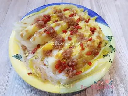 Garlic fans steaming doll food