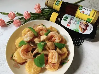 Shrimp tofu