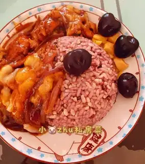 Black pepper chicken leg
