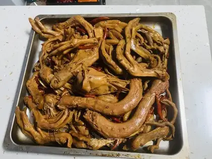 Spicy duck