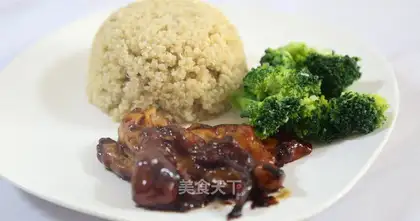 Take chicken-legged quinoa