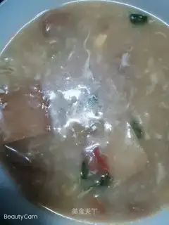 Fish tofu soup