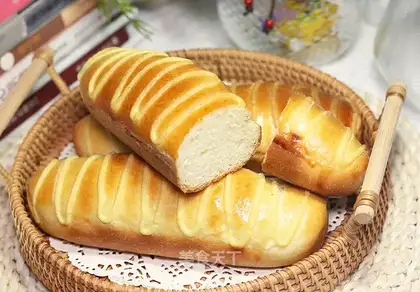 My childhood favorite caterpillar bread