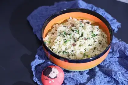 Cream sausage fried rice