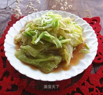 Garlic lettuce