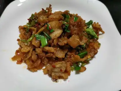 Pepper garlic fried oil