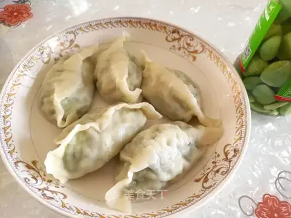 A fish dumpling
