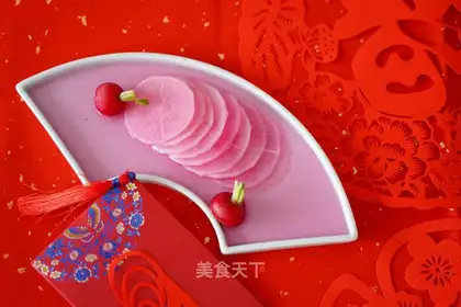 Cream radish