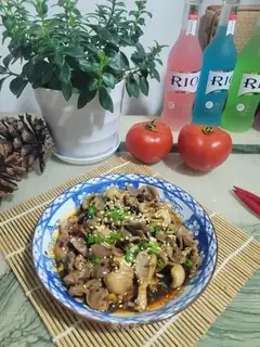 Mother-in-law makes chickens