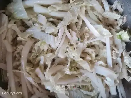 Creaming cabbage