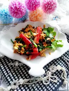 Eggs and crab sticks