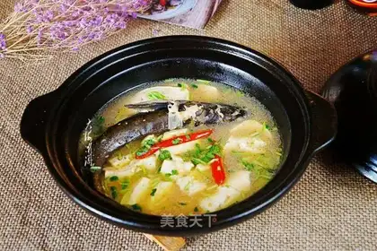 Tofu soup