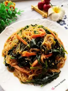 A spinach ham fan