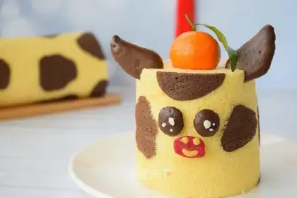 Sweet little cow cake