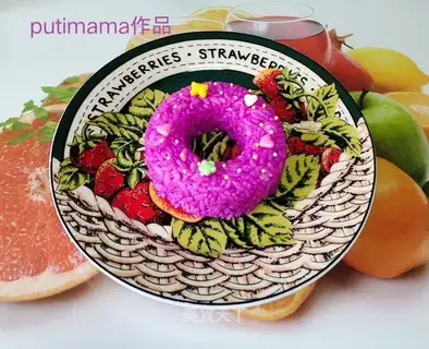 Children's nutritious donut rice