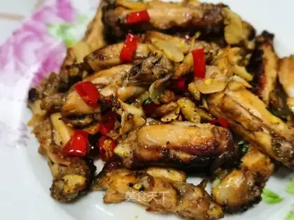 Garlic chicken wings