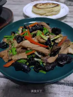 Garlic lamb